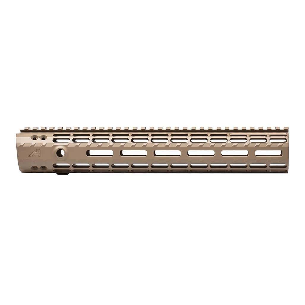 Aero Precision AR15 12" Enhanced M-LOK Handguard Gen 2 - FDE Cerakote (NO BAR Barrel Nut)