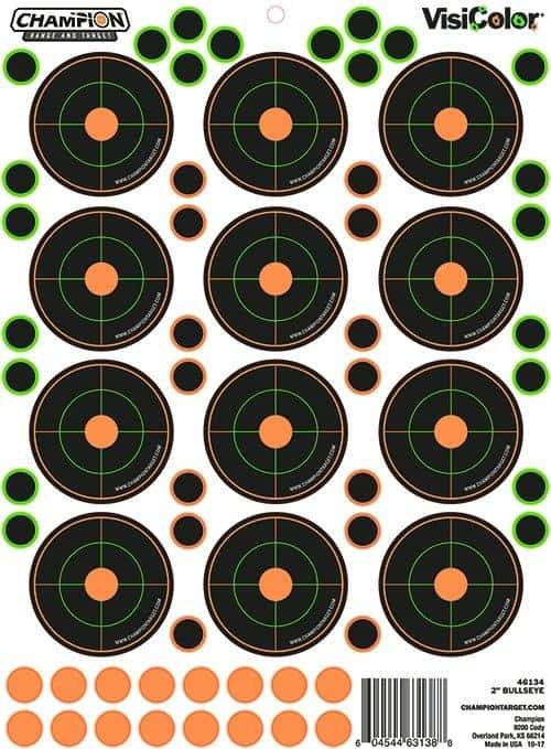 2" BULLS EYE 5PK W/60 PASTORS