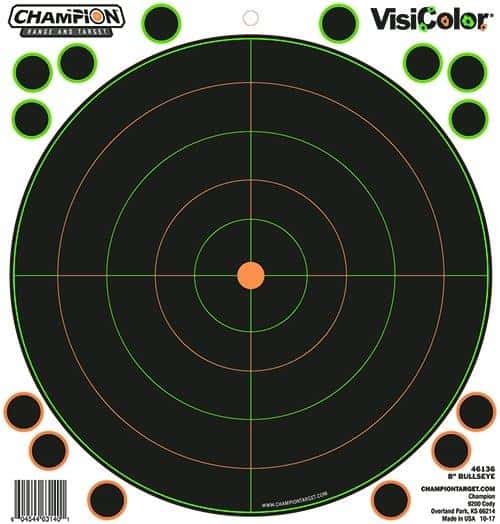 8" BULLS EYE 5PK W/40 PASTORS