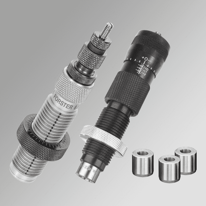 Forster Full Length Bushing Ultra Die Set with 3 Bushings 338 Lapua Mag