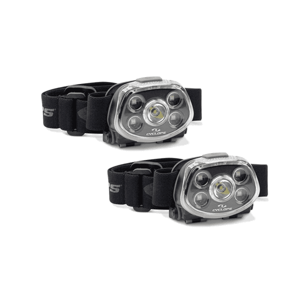 Cyclops Force XP Headlamp 350 Lumens Black 2/ct