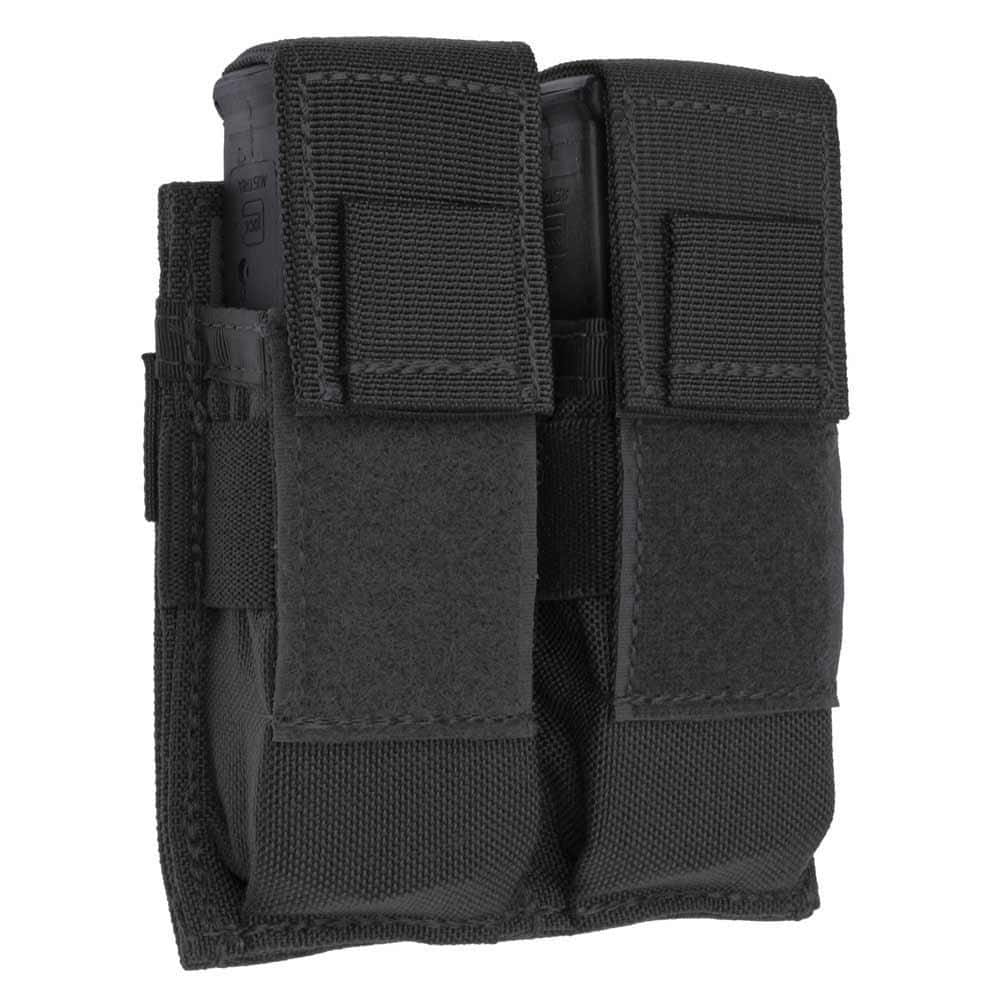 TacShield Double Universal Pistol Molle Pouch Black