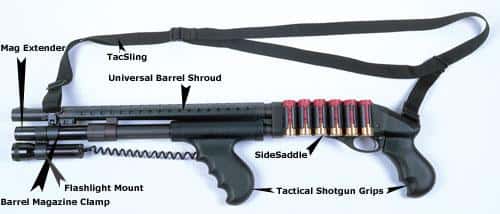 TacStar SideSaddle Shotshell Carrier - Mossberg .500 .590 DA