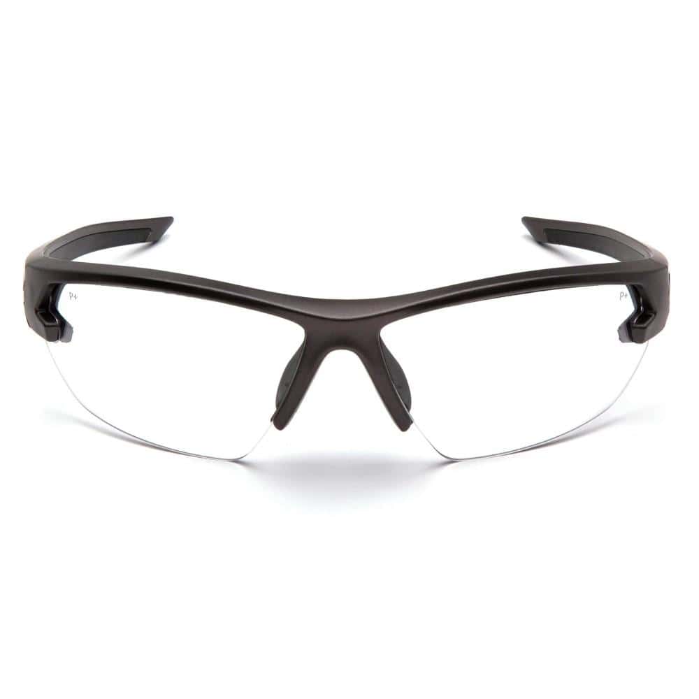Pyramex Venture Gear Semtex 2.0 Shooting Glasses Gun Metal Frame with Clear Anti-Fog Lens