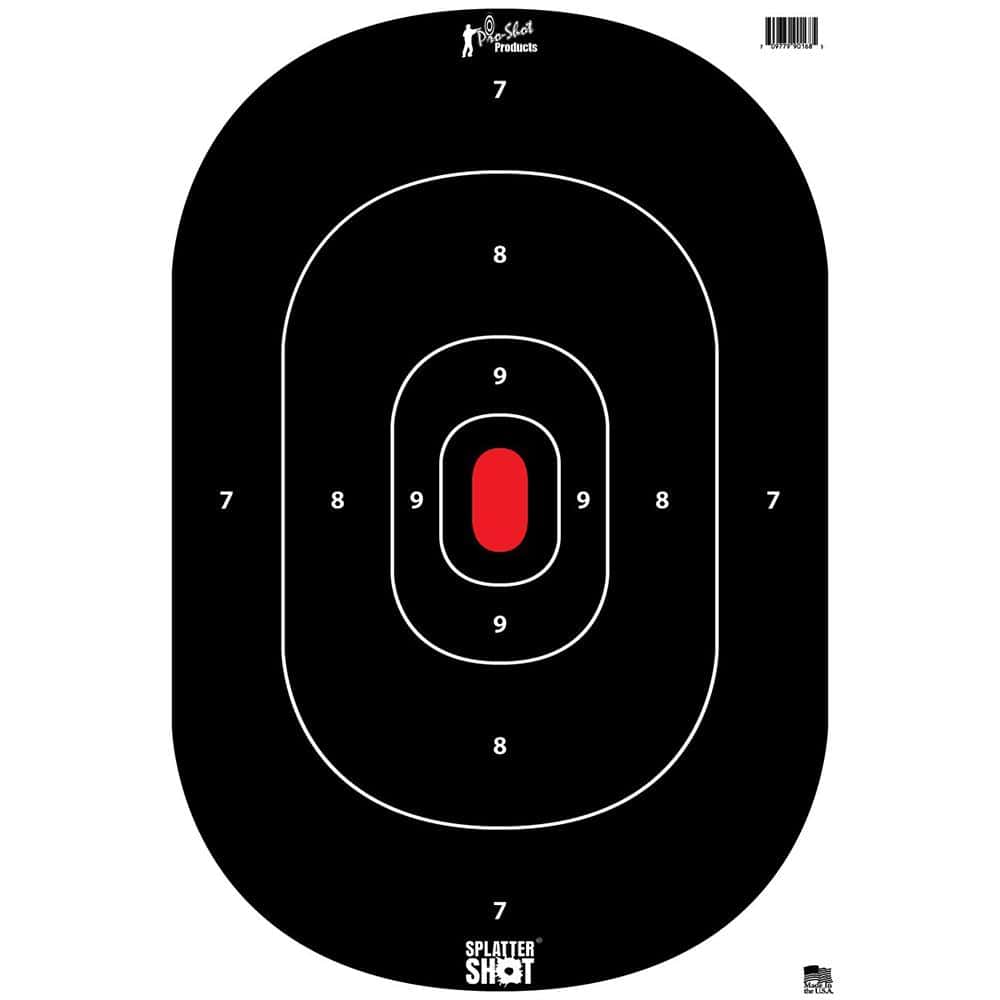 Pro-Shot 12" x 17" Silhouette Target - Tag Paper 8/ct