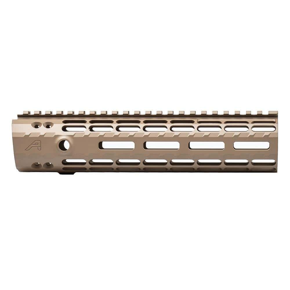 Aero Precision AR15 9.3" Enhanced M-LOK Handguard Gen 2 - FDE Cerakote (NO BAR Barrel Nut)