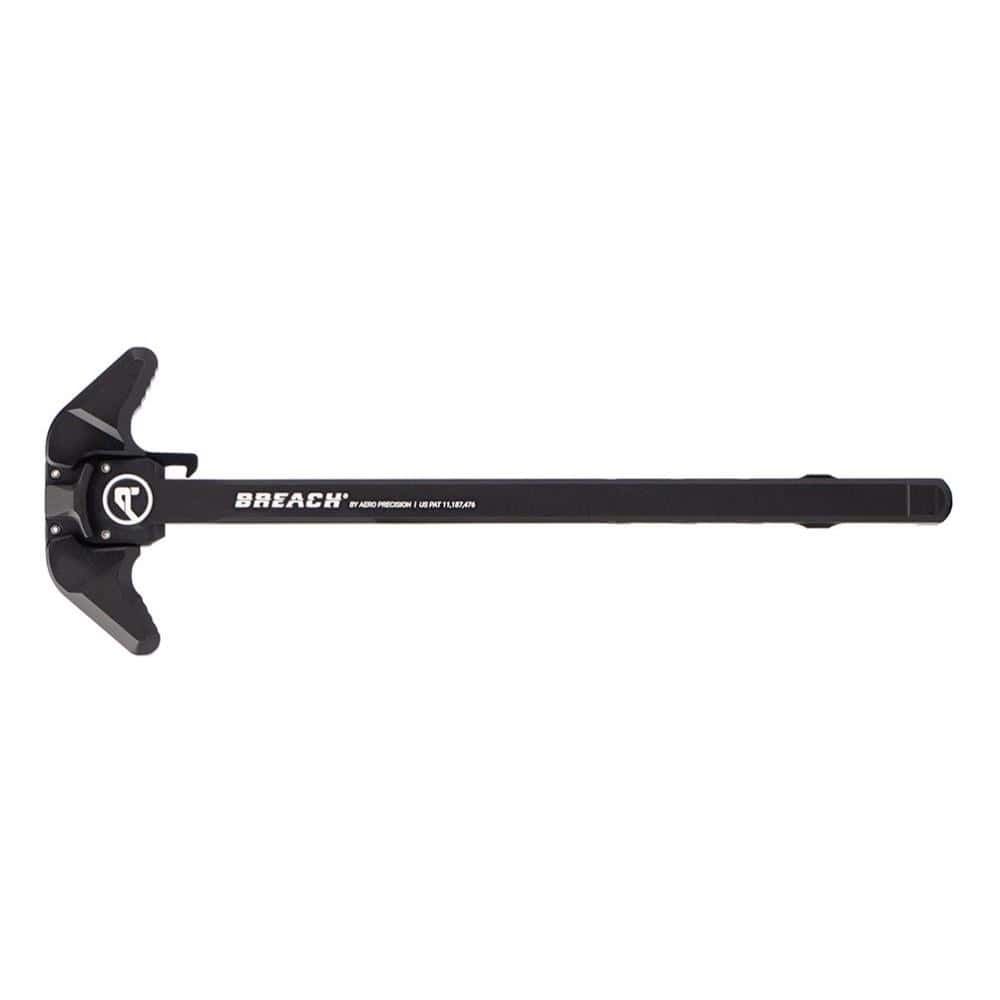 Aero Precision AR-10 Breach Ambi Charging Handle with Large Lever Black