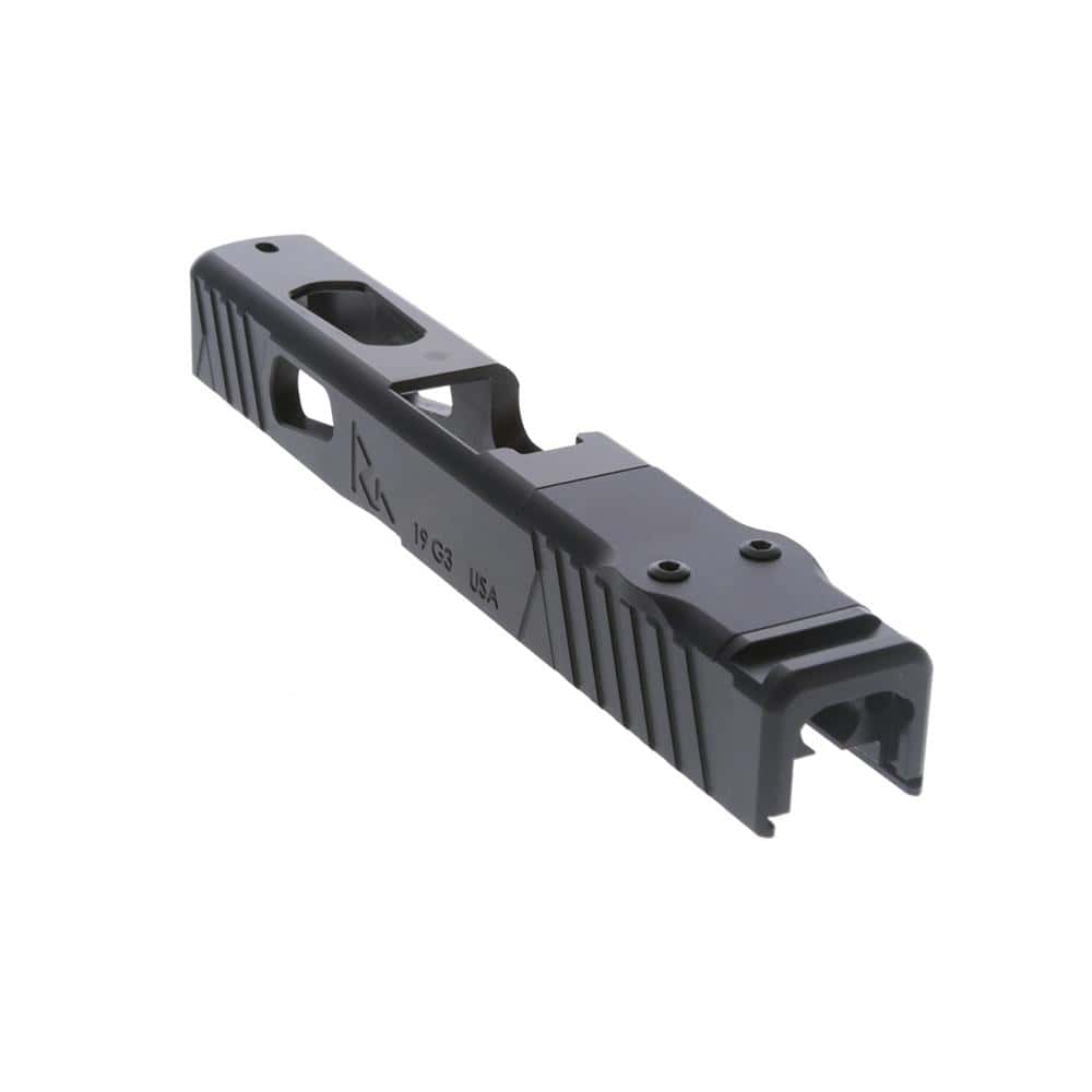 Rival Arms Slide for Glock Model 19 GEN 3 A1 DOC Cut - Black Finish
