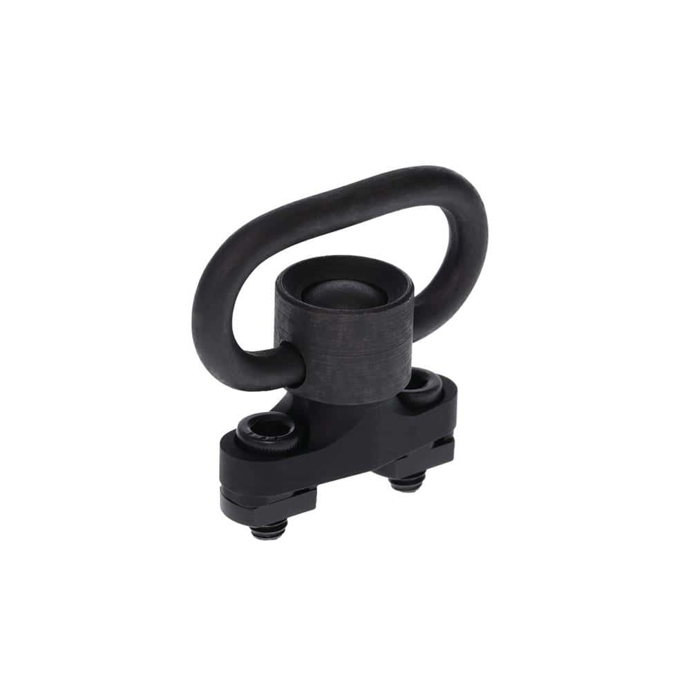 Rival Arms M-LOK QD Sling Mount and Swivel Recessed Button Black