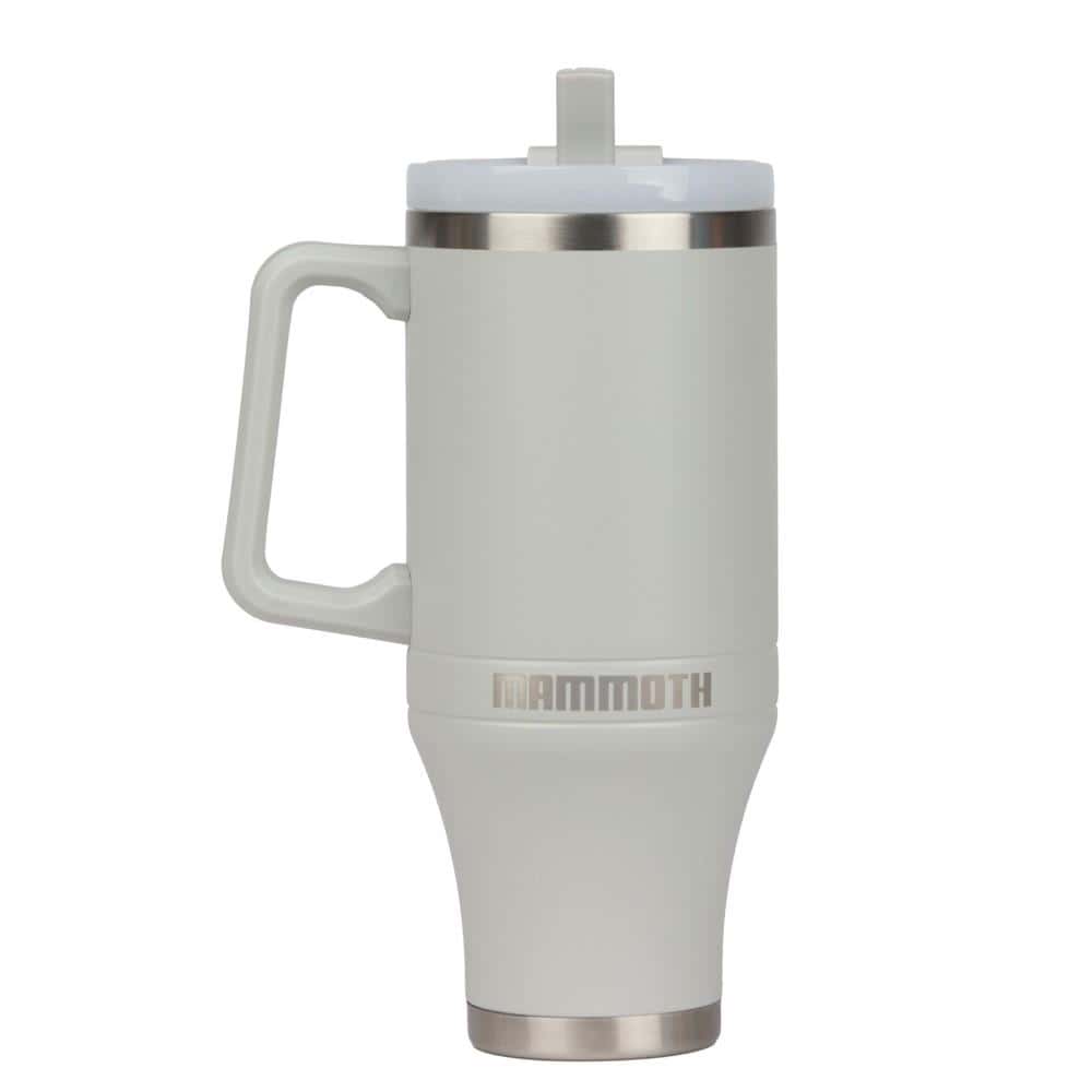 Mammoth Ascent Tumbler 40 oz Light Grey