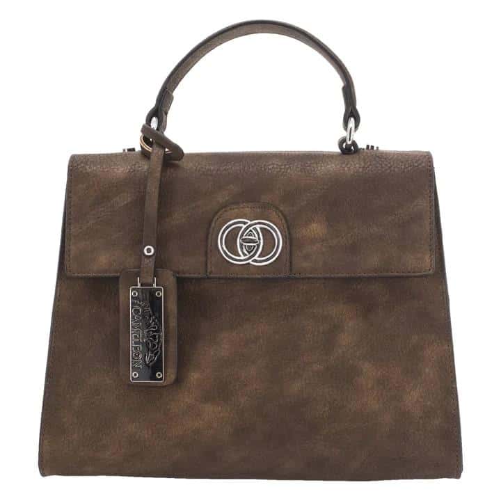 Cameleon Hermera Concealed Carry Purse Brown