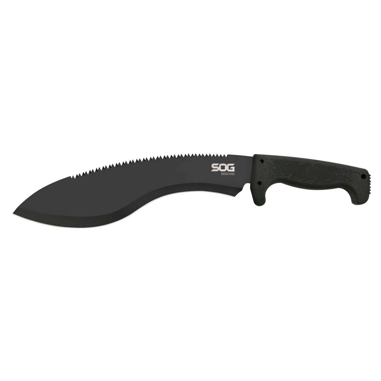 SOG SOGfari Kukri Machete 12" Blade Black