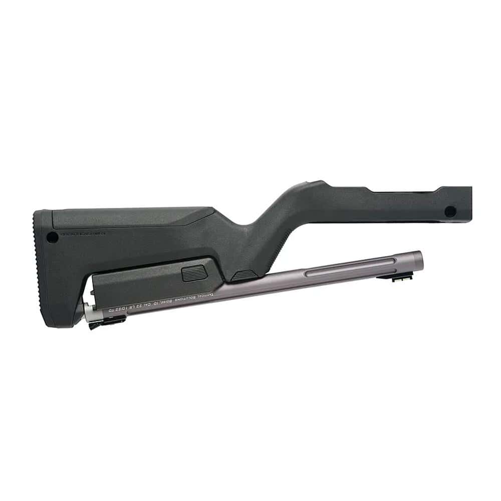 Tactical Solutions X-Ring Takedown Barrel and Stock Kit .22 LR 16.5" 1/2x28 Threaded Barrel Gun Metal Grey