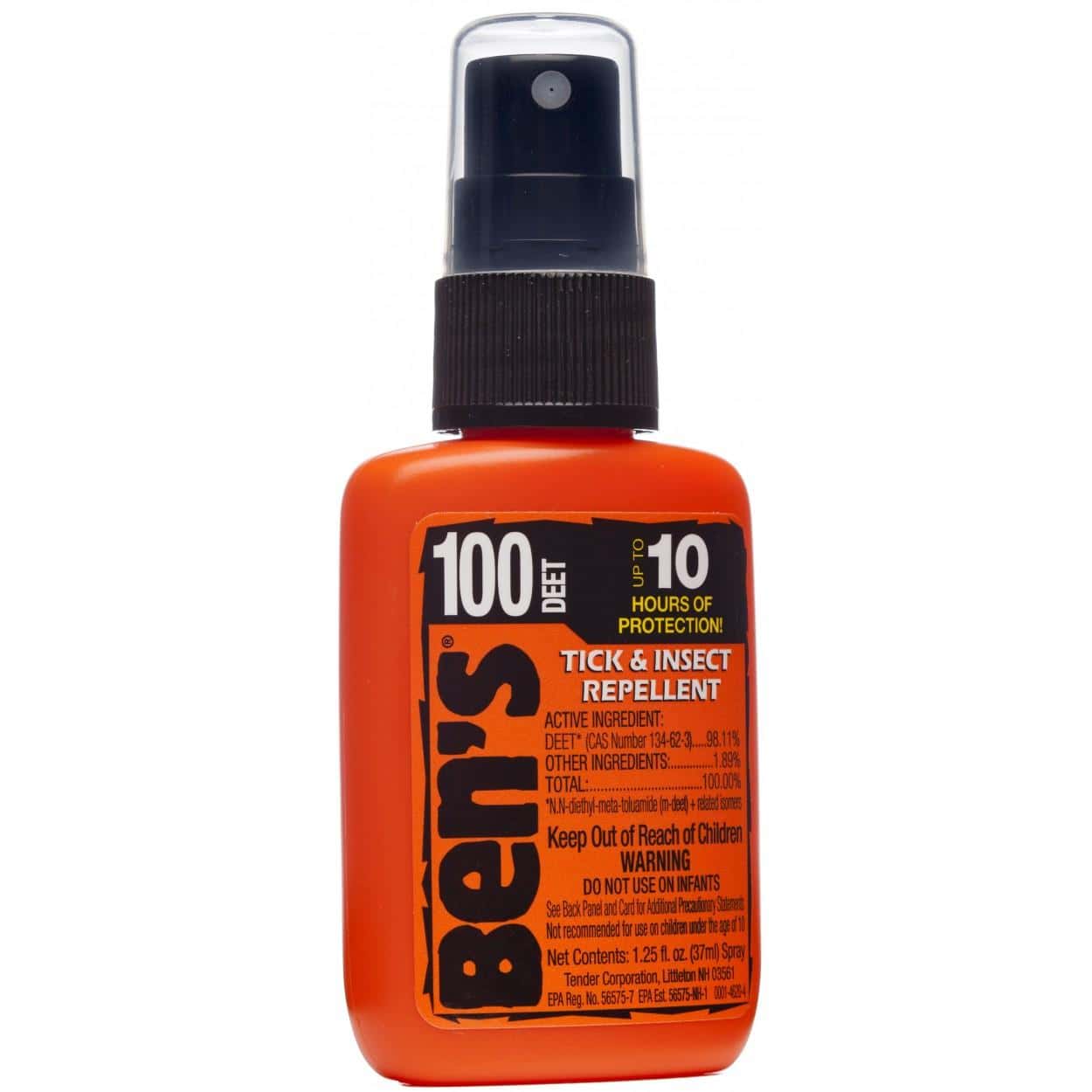 Ready Brands Ben's 100% DEET Pump -1.25 oz.
