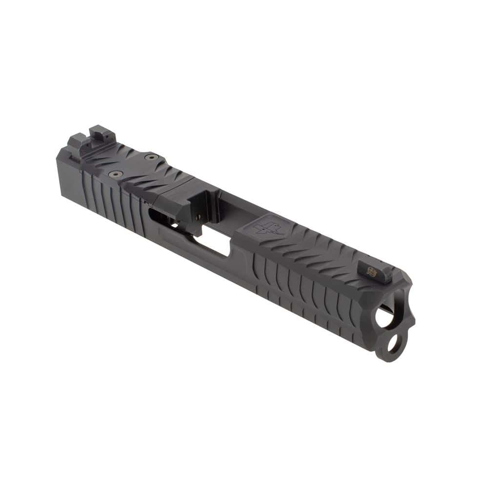 CMC Triggers Kragos Handgun Slide for Glock 19 Gen 3 RMR Black