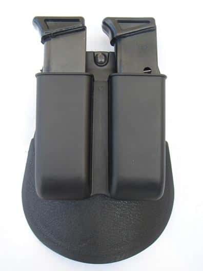 Fobus . 22.380 & .32 Caliber Double Magazine Paddle Pouch Single Stack