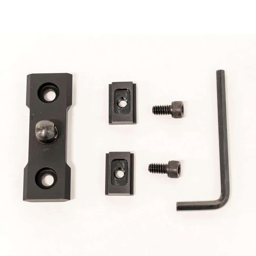 Grovtec Anschutz T-Nut Rail Adaptor Set Black