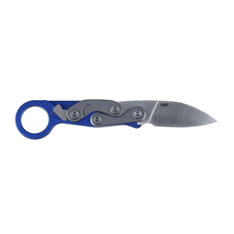 CRKT Provoke EDC Folding Knife 2-1/2" Drop Point Blade Blue