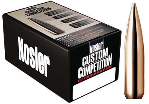 Nosler Custom Competition Bullets .22 cal .224" 52 gr HPBT 1000/ct