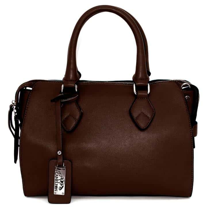 Cameleon Bella Concealed Carry Purse Dark Chestnut