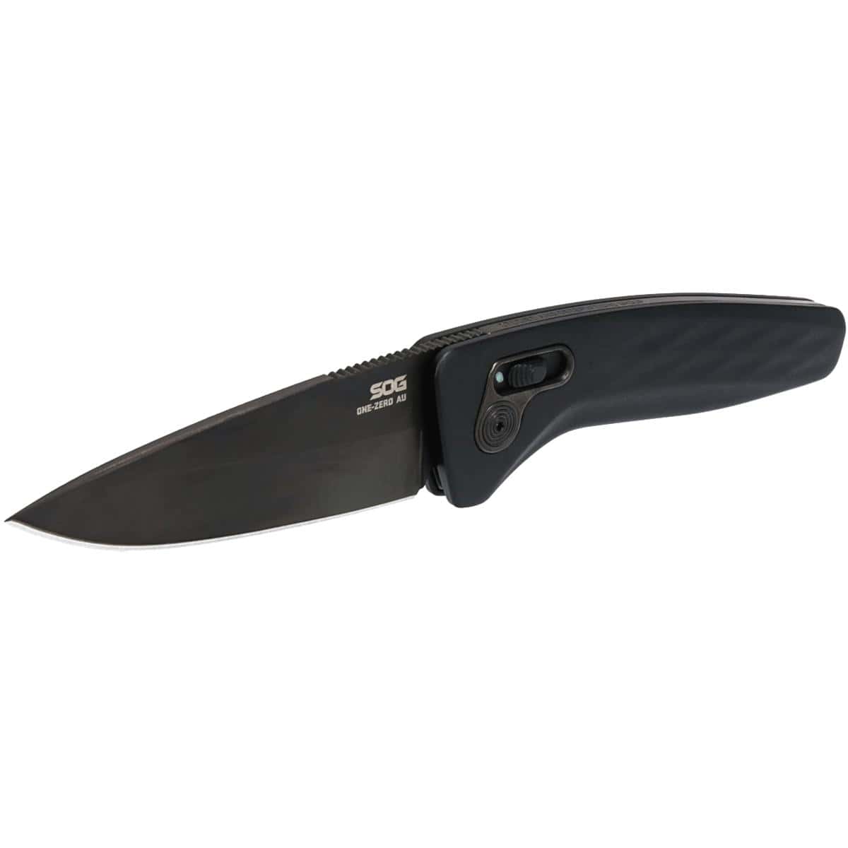 SOG Knives One Zero AU 3 1/10" Blade Black and Chrome