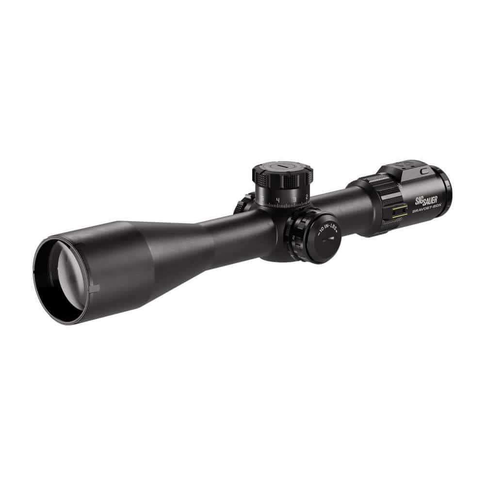 Sig Sauer Bravo6T-BDX Rifle Scope 5-30x56mm 35mm FFP MRAD Milling 2.0 Illum Black