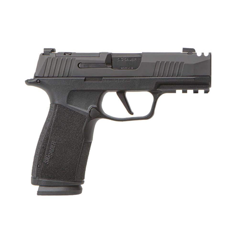 Sig Sauer P365 XMACRO Comp Handgun 9mm Luger 17rd Magazines(2) 3.1" Barrel w/Compensator Day/Night Sights