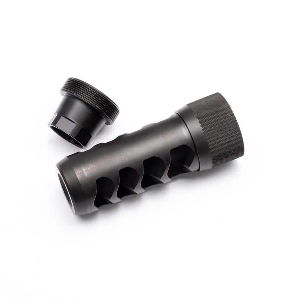 Area 419 Sidewinder Magnum Self Timing Muzzle Brake 30 cal Black Nitride 5/8-24