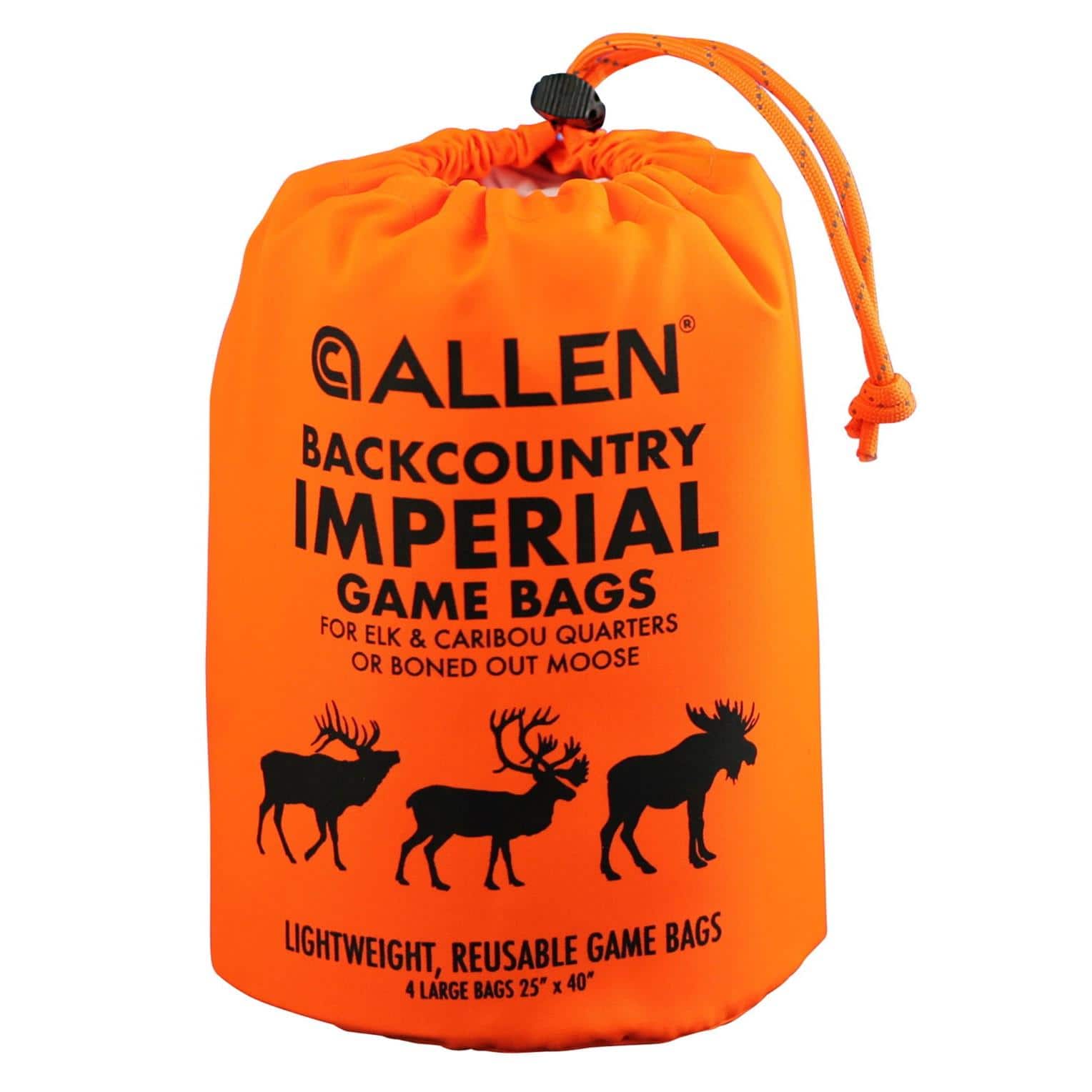 Allen Backcountry Imperial Elk Game Bag Set 25x40 Pack of 4