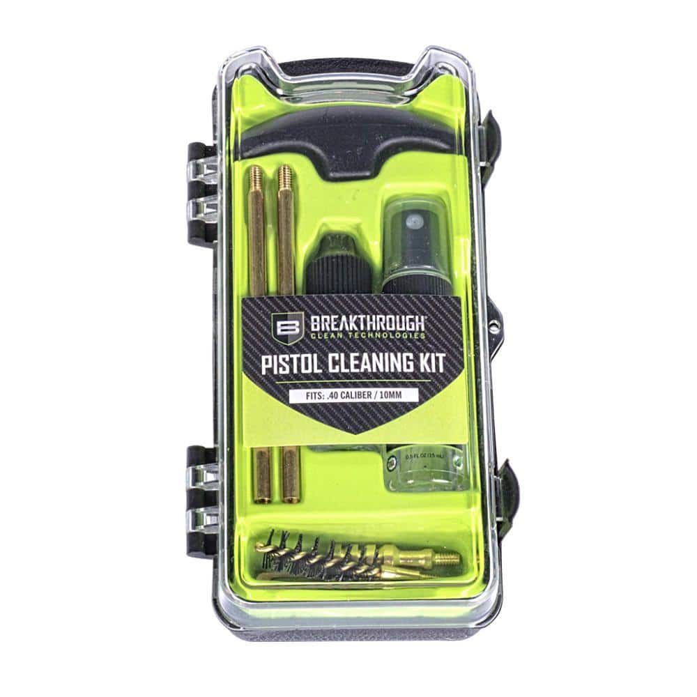 Breakthrough Clean Technologies Vision Series Pistol Cleaning Kit .40 Cal and 10mm