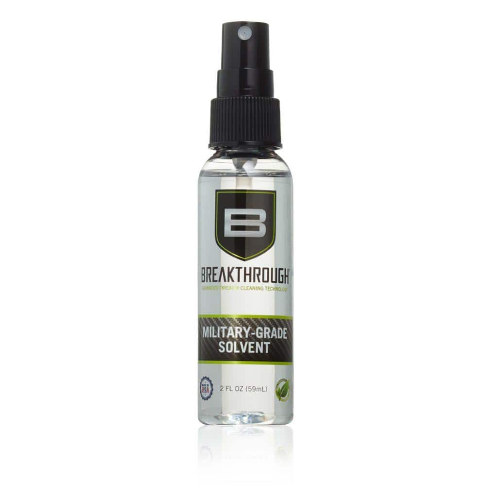 Breakthrough Clean Technologies Military Grade Solvent 2 oz Pump Spray Bottle Clear