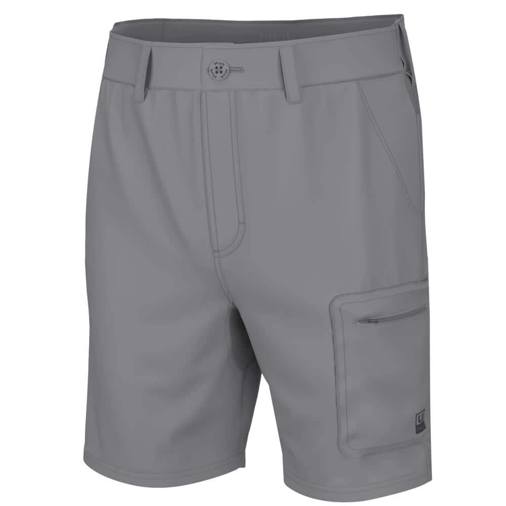 Huk Next Level 7" Shorts Overcast Grey M