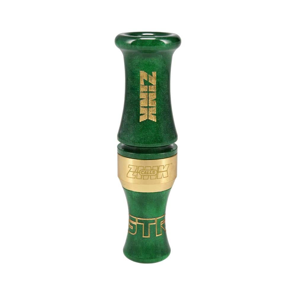 Zink Green Top Rocker Duck Mouth Call Green Envy