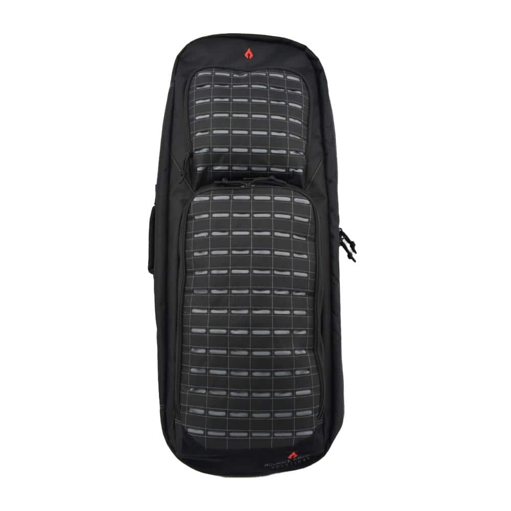 Advance Warrior Solutions Frame 36" Rifle Case with Backpack Strap Black with Grey