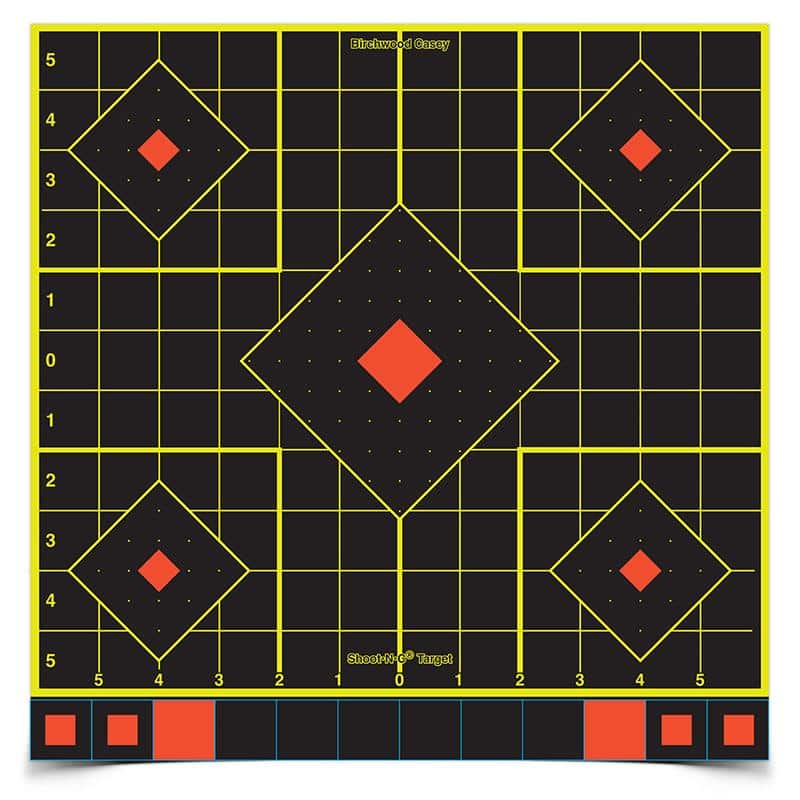 Birchwood Casey SHOOT NC 12 in Sight-In 12 Targets - 144 Pasters