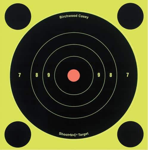 Birchwood Casey Shoot-N-C 8" Bull's Eye Targets