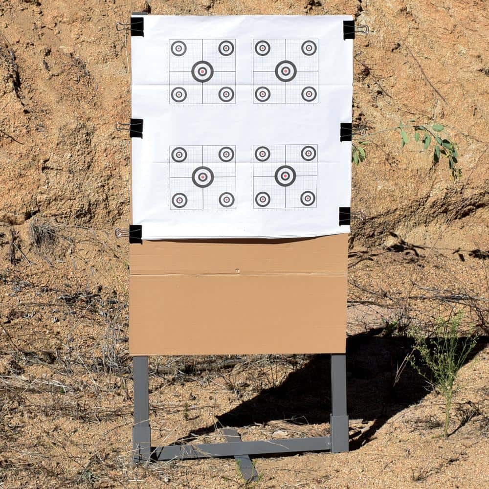 Birchwood Casey GPS Gray Metal Target Stand 24" with Kit