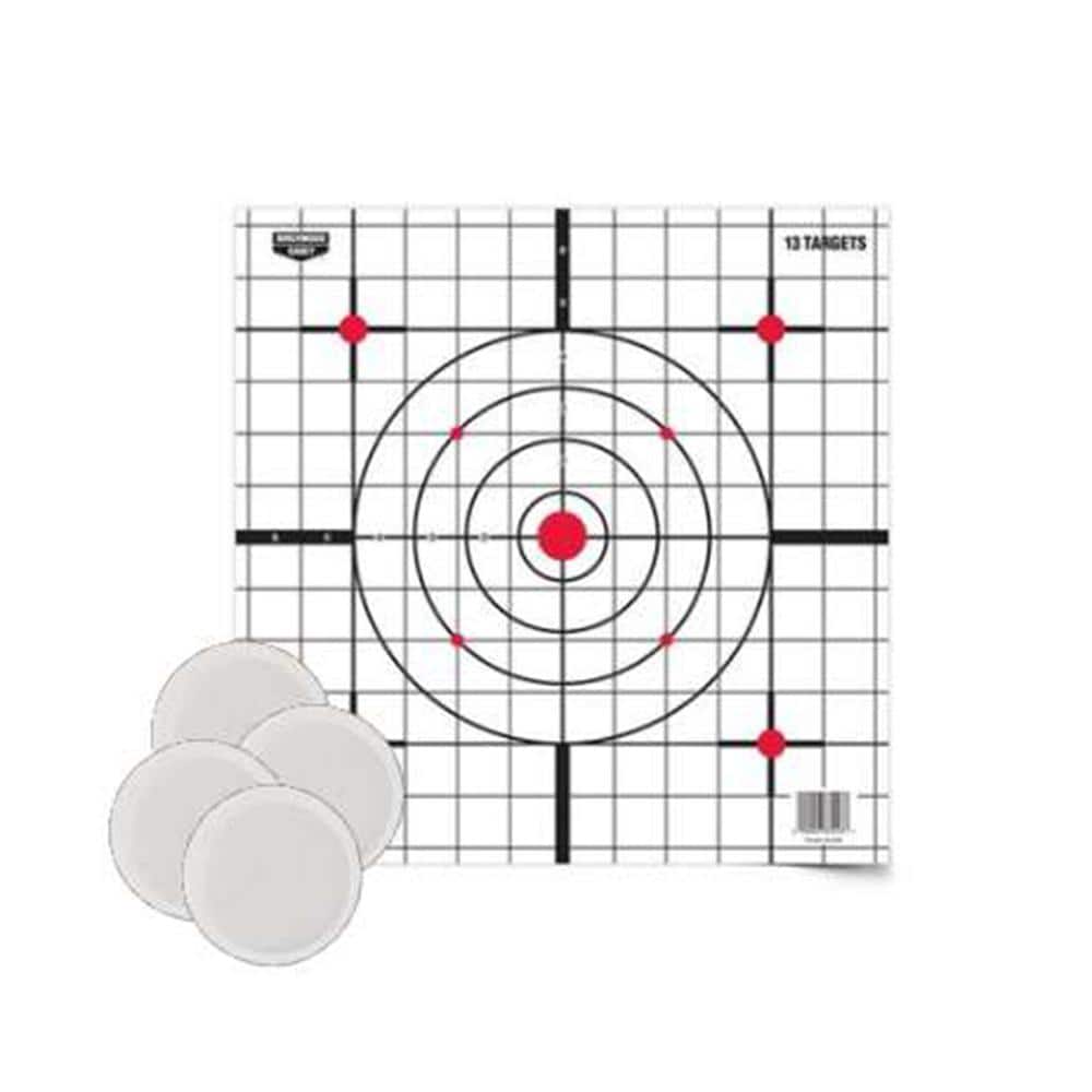 Birchwood Casey EZE Scorer Thermal Optic Sight In Paper Target 12"x12" 4/ct