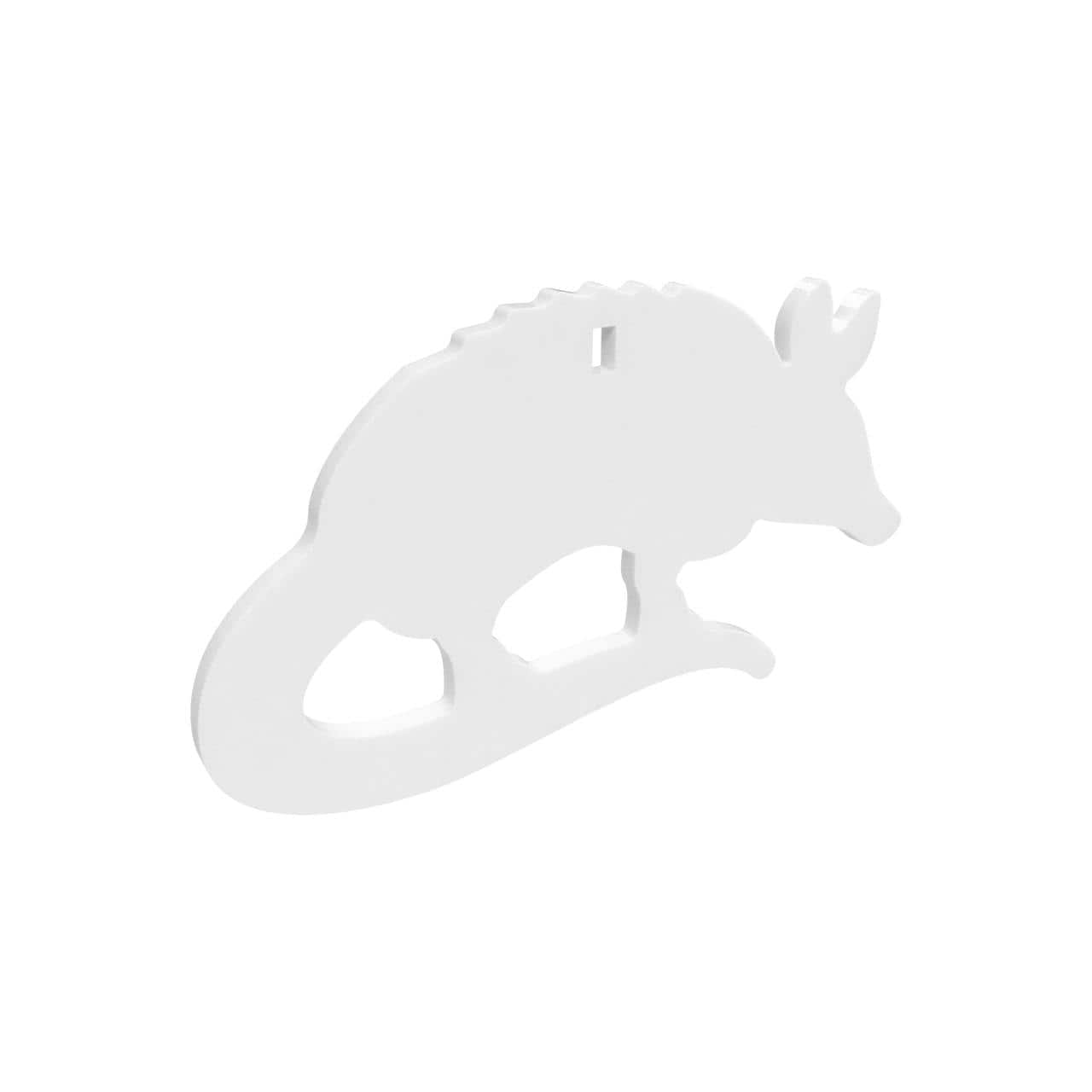 Birchwood Casey AR500 3/8" Steel 1 Hole Animal Silhouette Target - Armadillo 1/ct