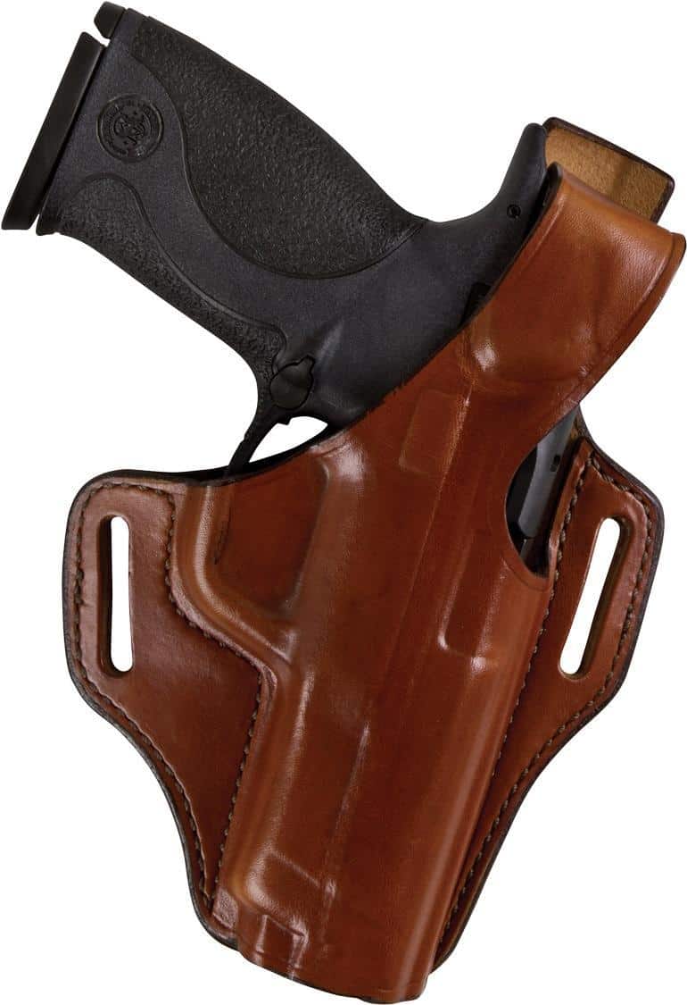 Bianchi Model 56 Serpent Thumb snap S&W 640 J Frame 2" Right Hand Plain Tan