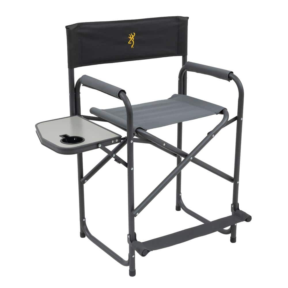 Alps Browning Directors Chair XT Plus Camping Chair Charcoal/Grey