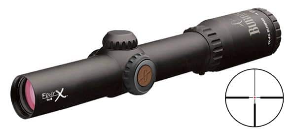 REFURBISHED Burris Four X Tactical Rifle Scope - 1-4x24mm 30mm Illuminated 3P4 Reticle Matte