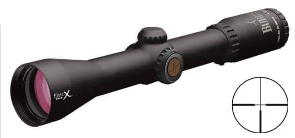 BLEMISHED Burris Four X Rifle Scope - 1.5-6x40mm  33-13' 3.1-3.8" Matte