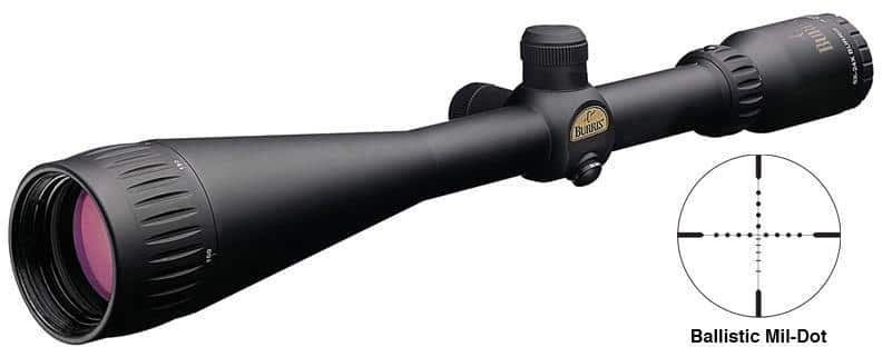 BLEMISHED Burris 6-24x44 Signature Select Rifle Scope Ballistic Mil-Dot Reticle Matte PA Target Knobs