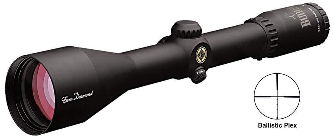 BLEMISHED Burris 2.5-10x44 Euro Diamond Rifle Scope Ballistic Plex Reticle Matte