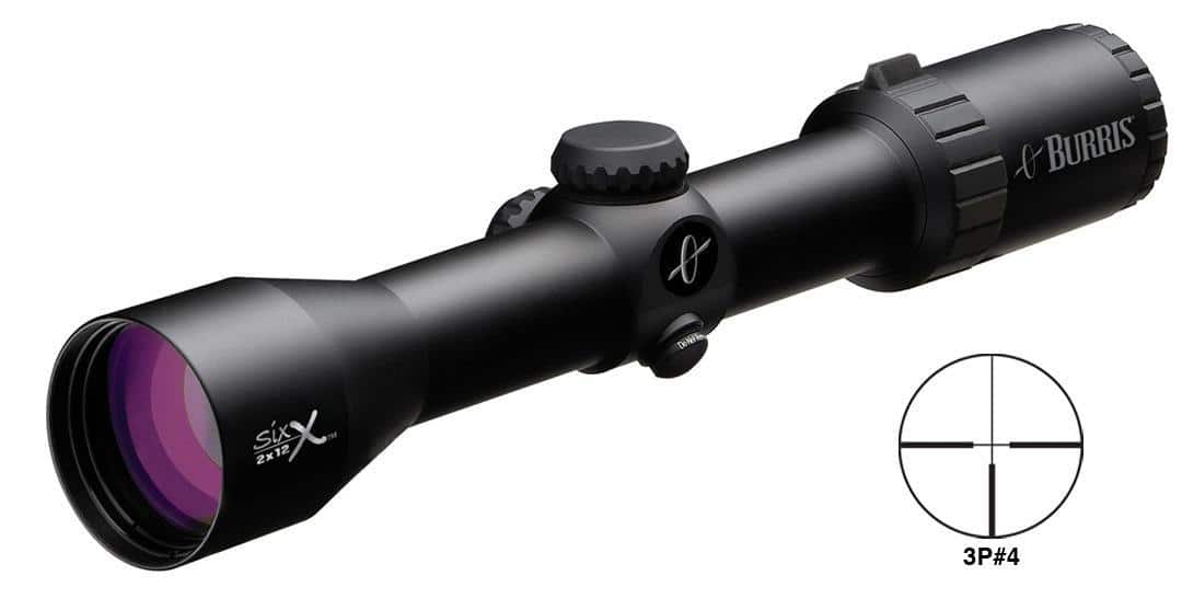 BLEMISHED Burris 2-12x40 Six X Rifle Scope 3P#4 Reticle Matte