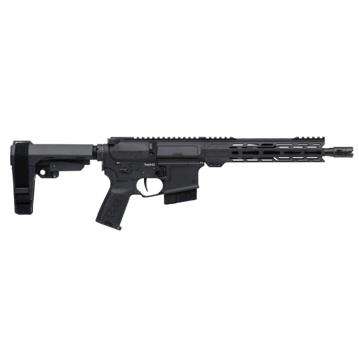 CMMG Banshee MK4 Handgun 338 Arc 10rd Magazine 10.5'' Barrel RipBrace Armor Black