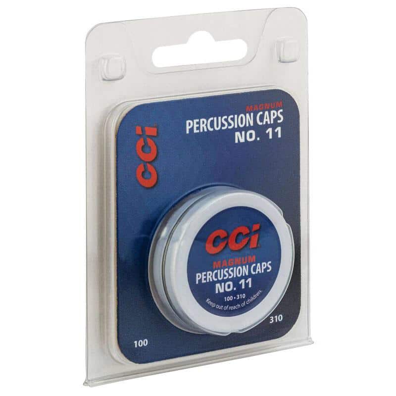 CCI #11 Magnum Percussion Caps for Muzzleloading - 1000/ct