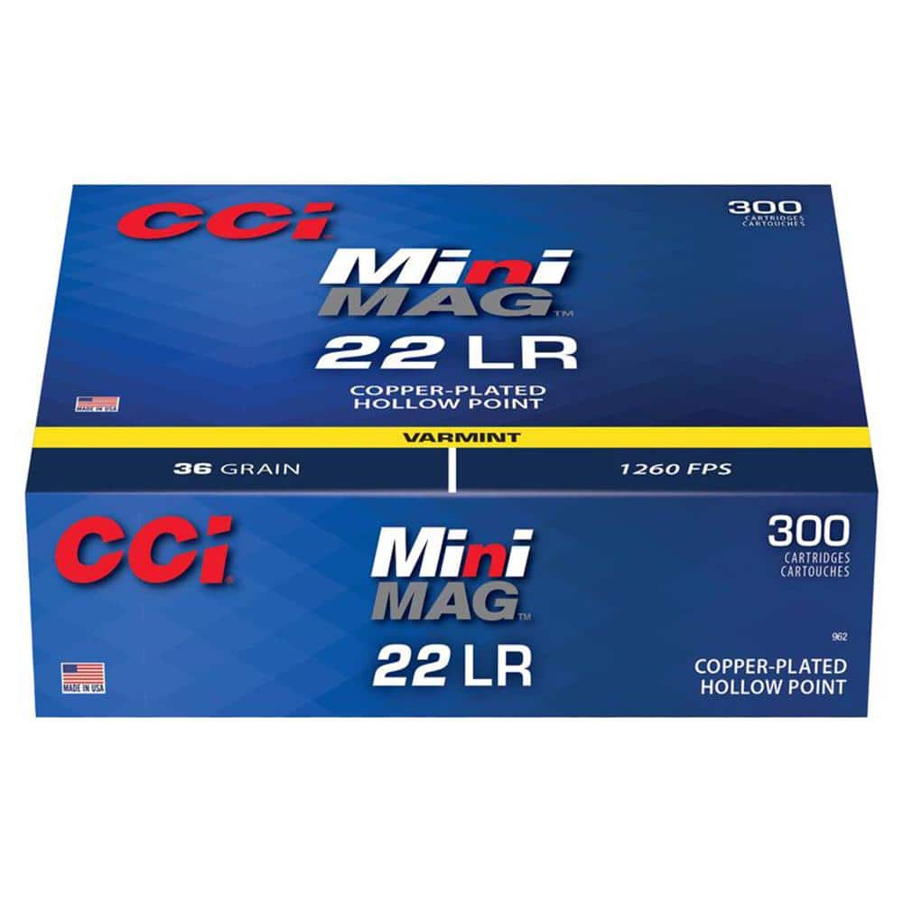 CCI Signature Mini-Mag .22 LR Signature Mini-Mag 36 gr CPHP 300/rd