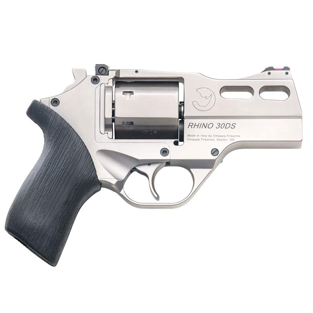 Chiappa Rhino 30DS Handgun 10mm 6rd Capacity 3" Barrel Black with 3 Moon Clips